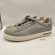 BIRKENSTOCK MEN'S 11 BEND LOW LIGHT GREY TEXTILE LOW TOP SNEAKER MADE IN GERMANY