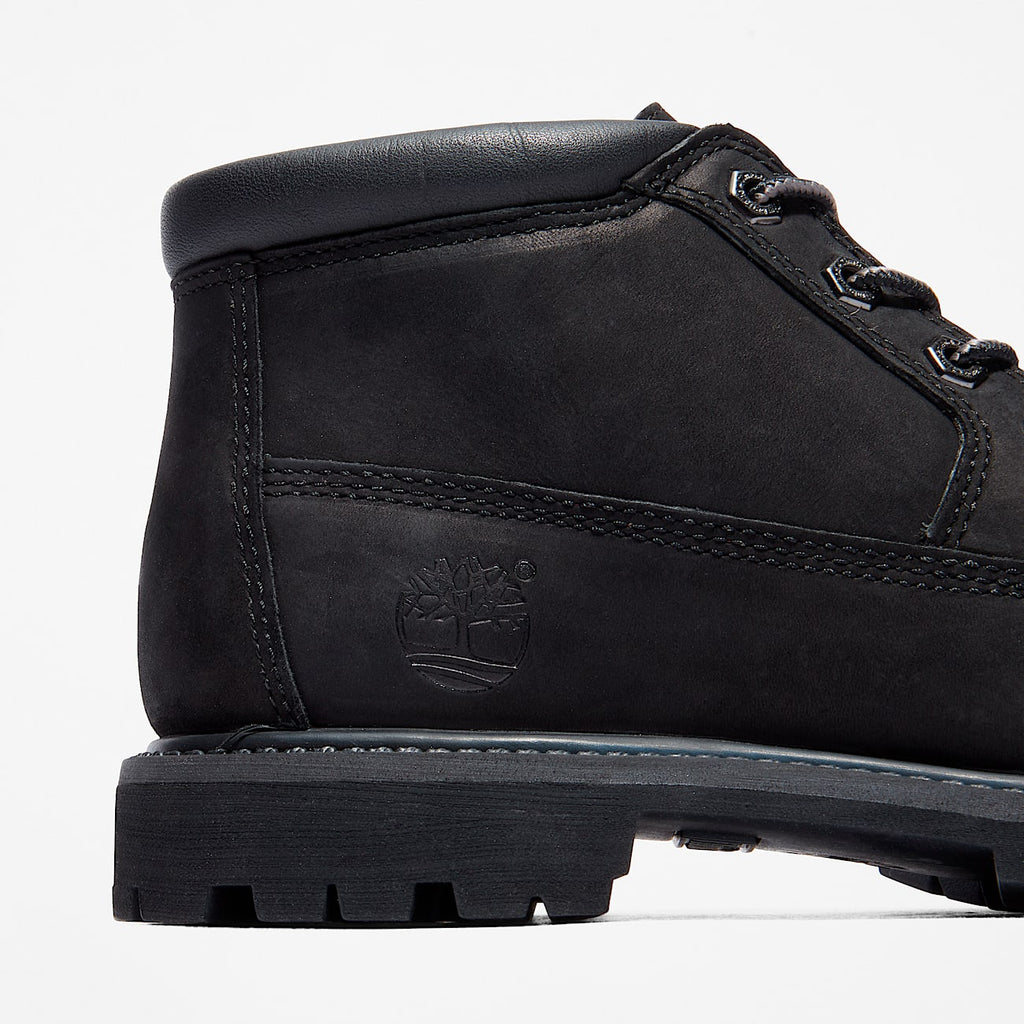 TIMBERLAND WOMEN'S 8.5 NELLIE WP CHUKKA BOOT BLACK NUBUCK NIB