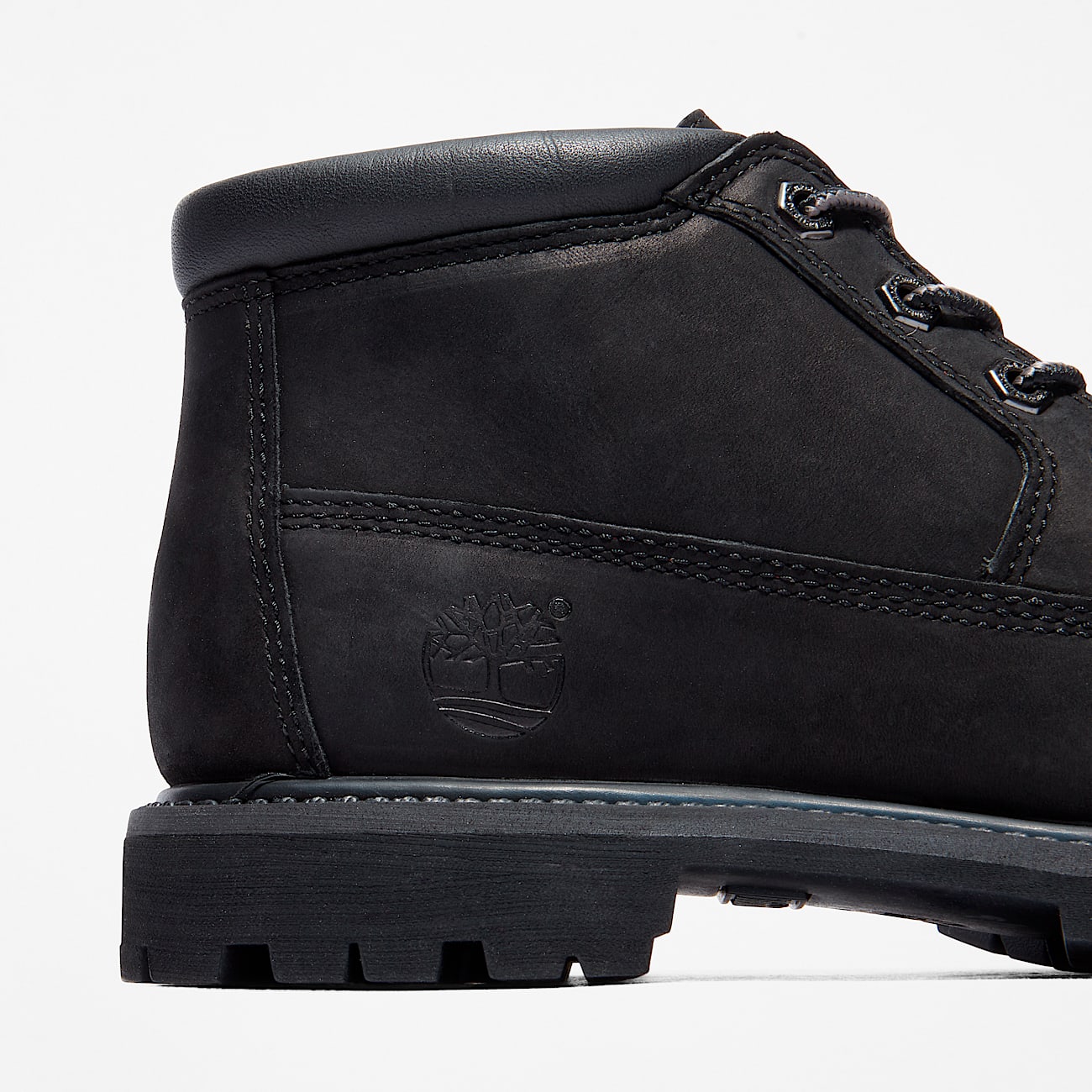 TIMBERLAND WOMEN'S 8.5 NELLIE WP CHUKKA BOOT BLACK NUBUCK NIB
