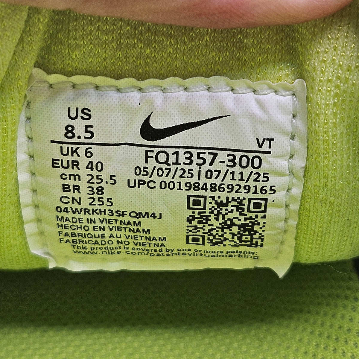 NIKE WOMEN'S 8.5 AIR ZOOM PEGASUS 41 GORE-TEX LEMON TWIST FQ1357-300 NWOB