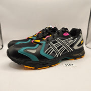 ASICS MEN'S 10.5 GEL-K1011 LOW TOP CASUAL SNEAKER BLACK PURE SILVER NWOB 1203A603