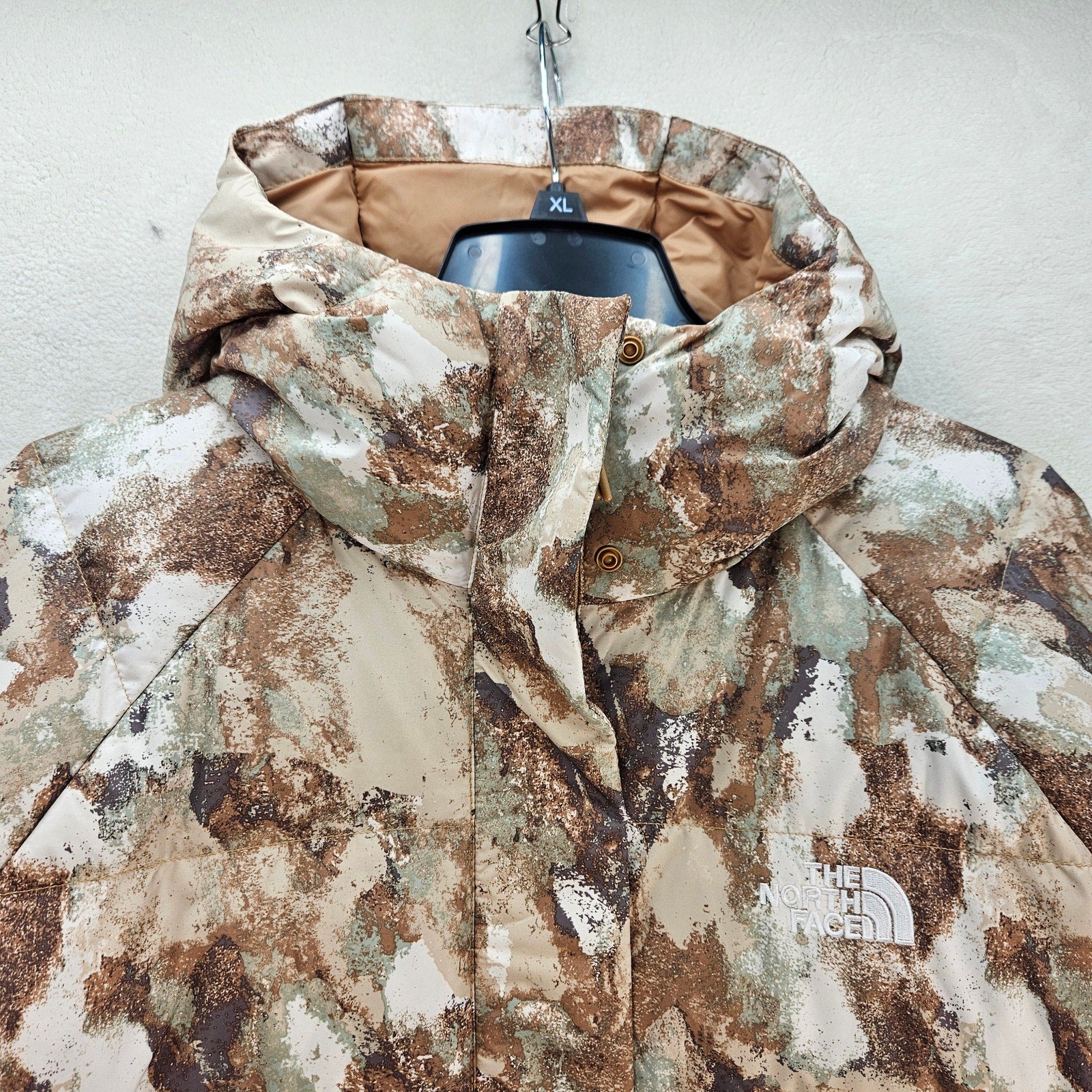 THE NORTH FACE WOMEN'S XL HYDRENALITE DOWN JACKET MIDI ALMOND BUTTER NWT