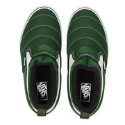VANS MEN'S 7.5 SLIP ON MID COZY MESH DARK GREEN SNEAKER NIB