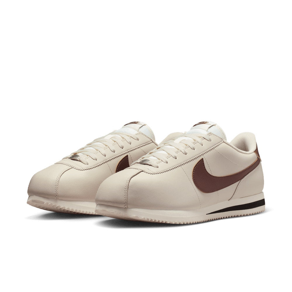 NIKE MEN'S 11.5 CORTEZ LEATHER LIGHT OREWOOD BROWN SAIL DM4044-114 LOW SNEAKER