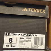ADIDAS WOMEN'S 8 TERREX ANYLANDER JR6606 BLUE WHITE NIB