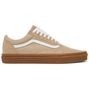 VANS WOMEN'S 8 OLD SKOOL SESAME/GUM SKATEBOARDING LOW TOP SNEAKER NIB