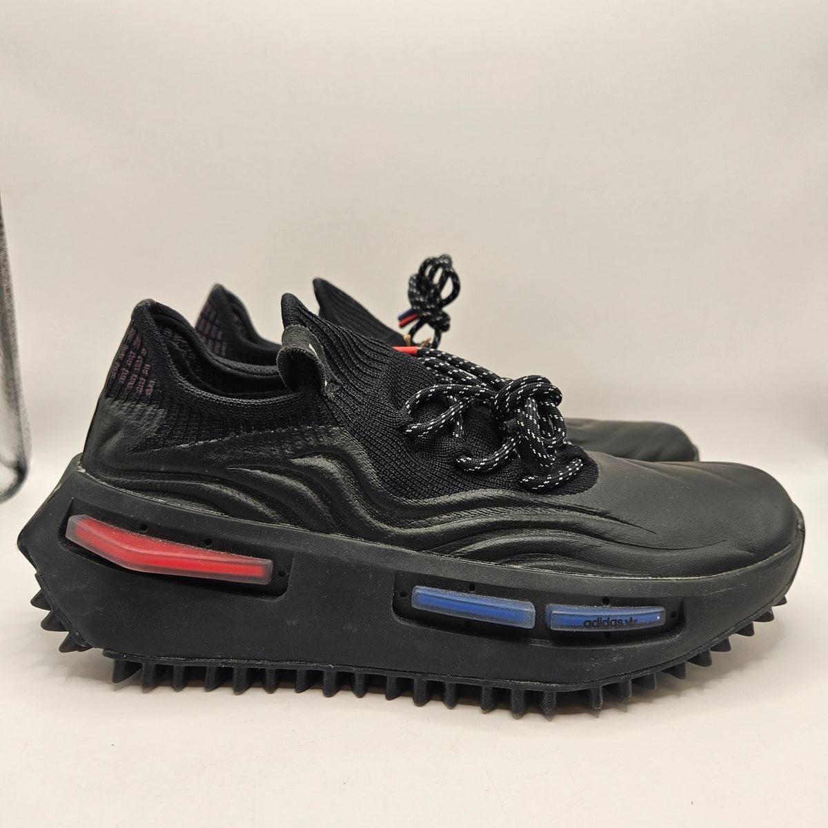 ADIDAS ORIGINALS MEN'S 6 NMD S1 FS CORE BLACK CARBON RED GZ9797 NWOB