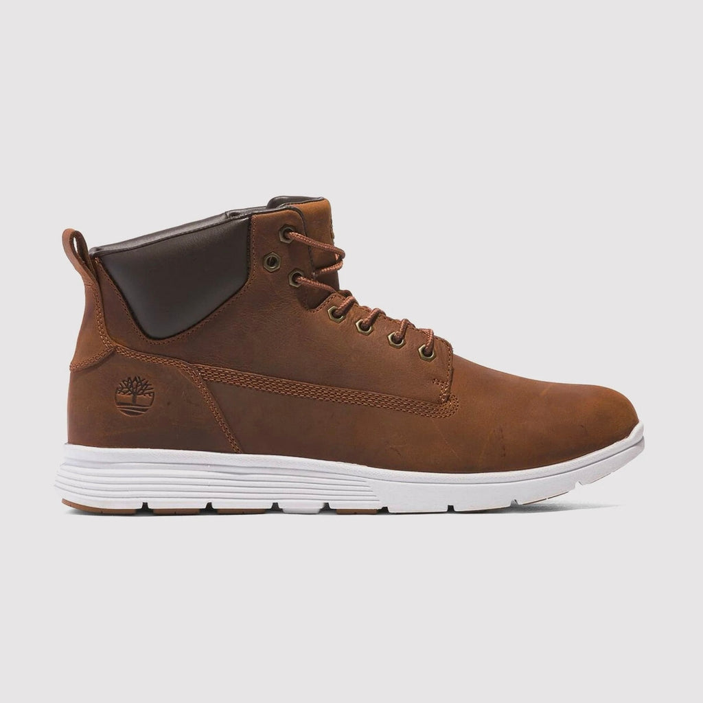 TIMBERLAND MEN'S 9 KILLINGTON MID LACE UP SNEAKER BOOT BROWN RUST FULL GRAIN NIB