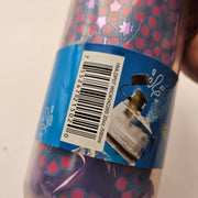 O2COOL MIST N SIP 20oz WATER BOTTLE PURPLE FLORAL SPORTS SPRAY BOTTLE BPA FREE