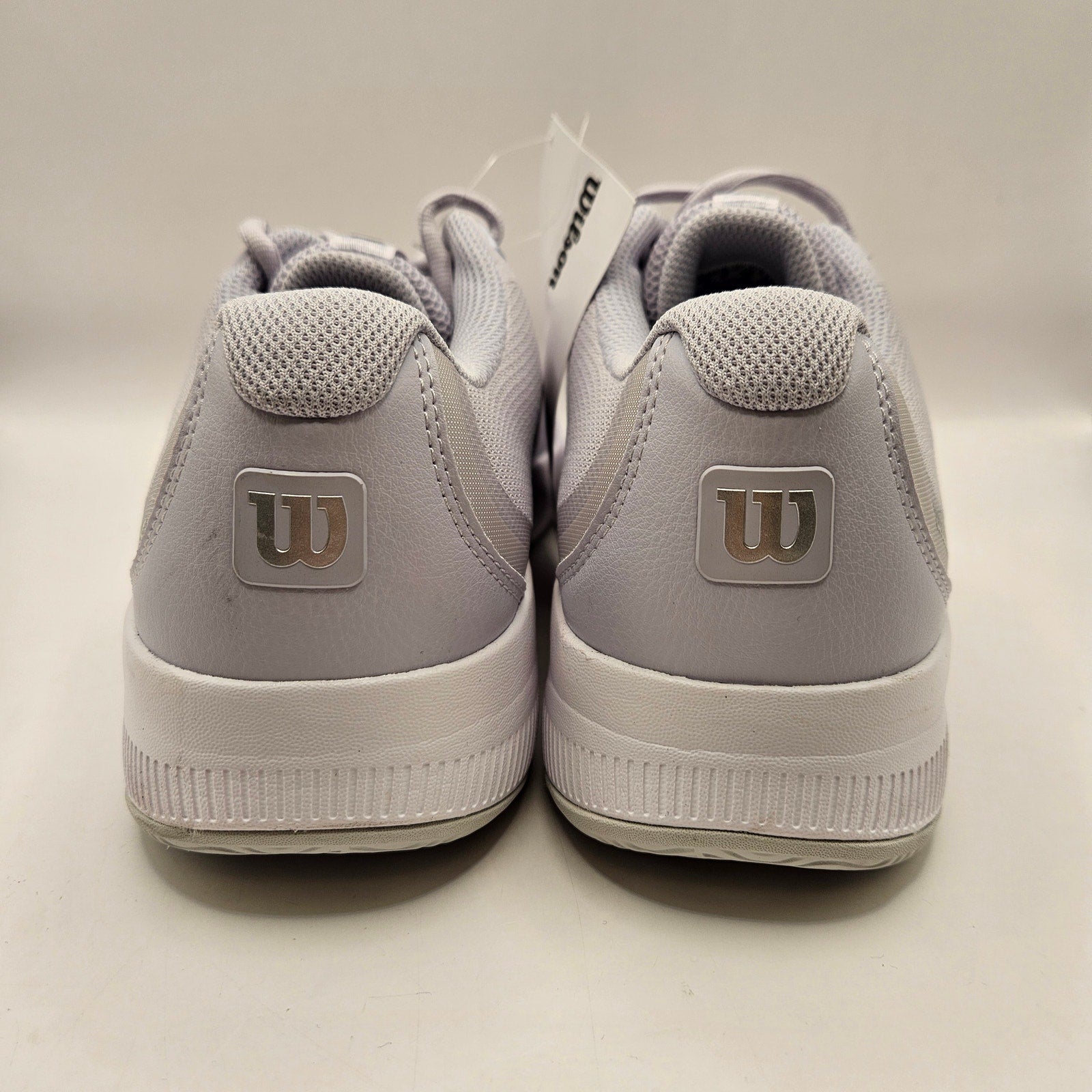WILSON WOMEN'S 10 INTRIGUE LITE TENNIS LOW TOP WHITE LUNAR ROCK NWOB WRS335820