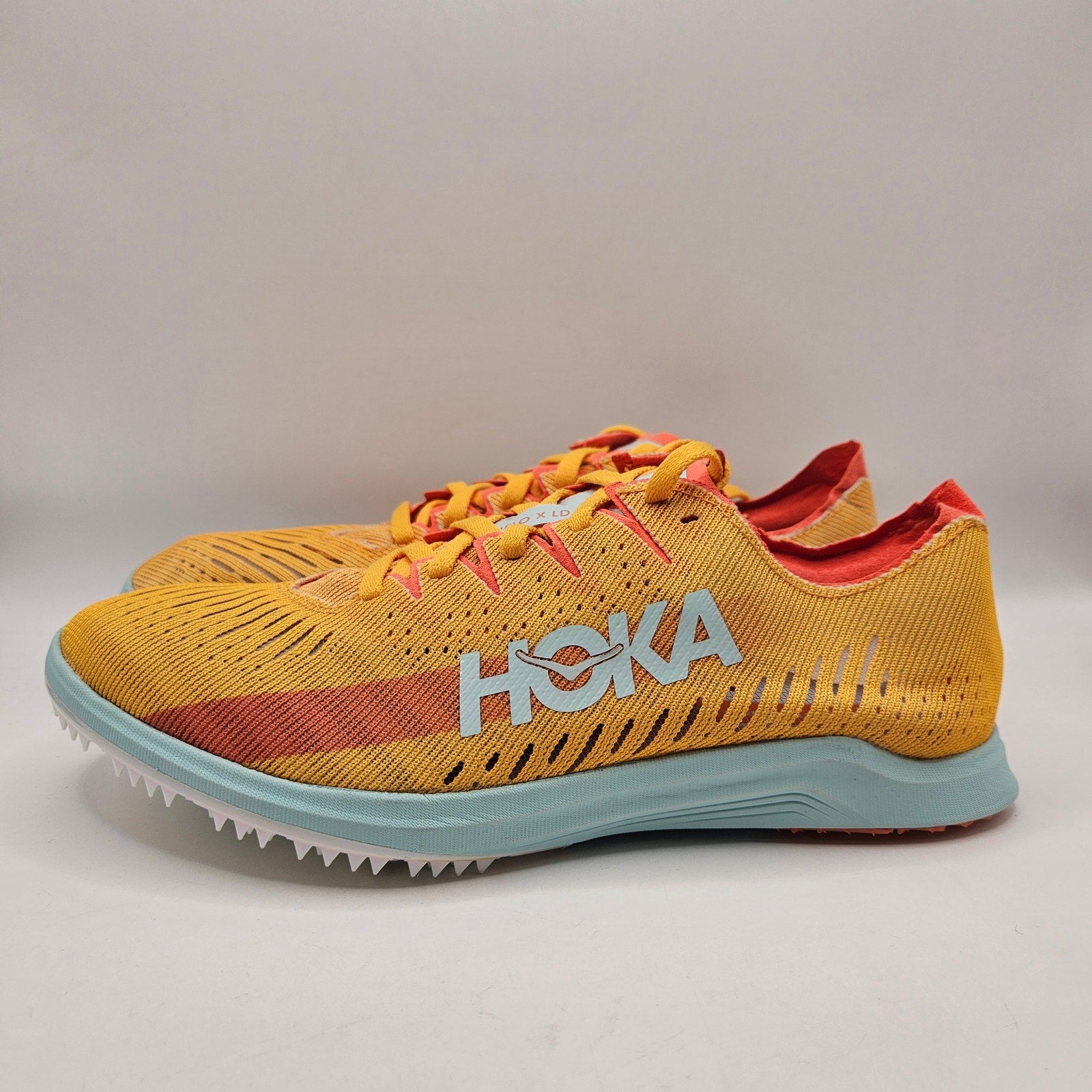 HOKA WOMEN'S 9 MEN'S 7.5 CIELO X LD DISTANCE SPIKE 1123097-RYCM NWOB