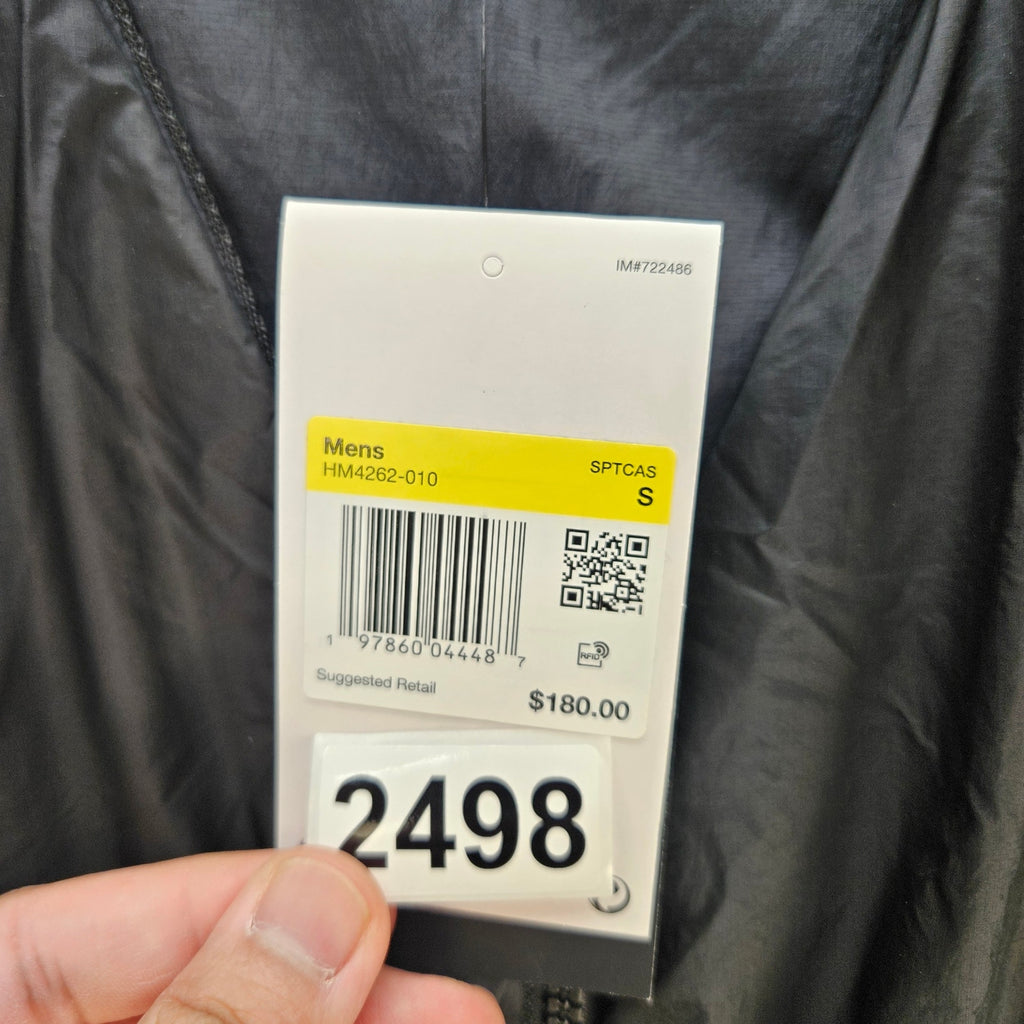 NIKE MEN'S SMALL TECH WOVEN VEST BLACK LOOSE FIT HM4262-010 LT WEIGHT TACTICAL