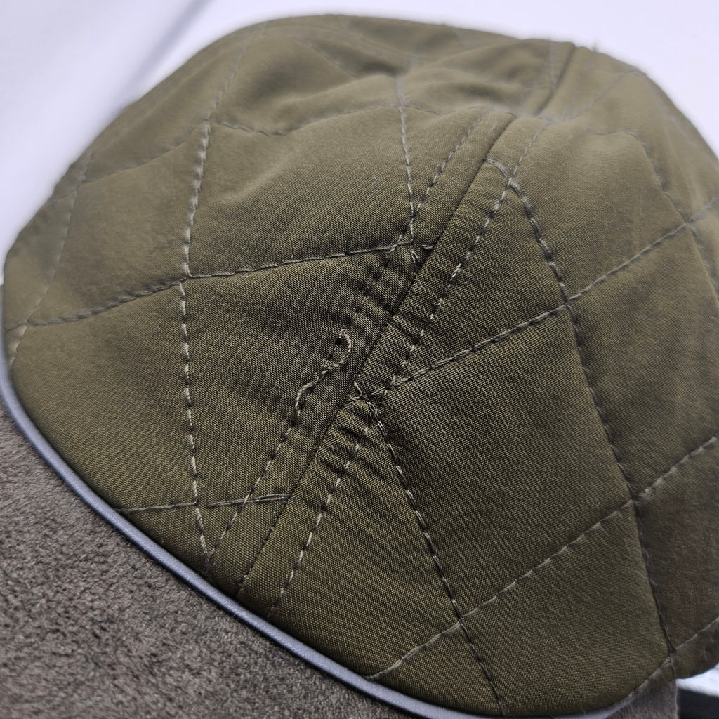 ALPINE DESIGN WOMEN'S OS OLIVE GREEN PUFFER CAP ADJUSTABLE STRAP NWT