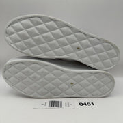 HURLEY Women's 9 Slip On Platform Triple White Canvas