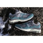 NEW BALANCE 2002R MEN'S 9.5 M2002REM GREEN GREY RUNNING SHOES NIB