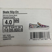 VANS Men's 4 Shroom Doom Skate Slip-on Shoes Moon Sun Trippy