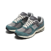 NEW BALANCE 2002R MEN'S 9.5 M2002REM GREEN GREY RUNNING SHOES NIB