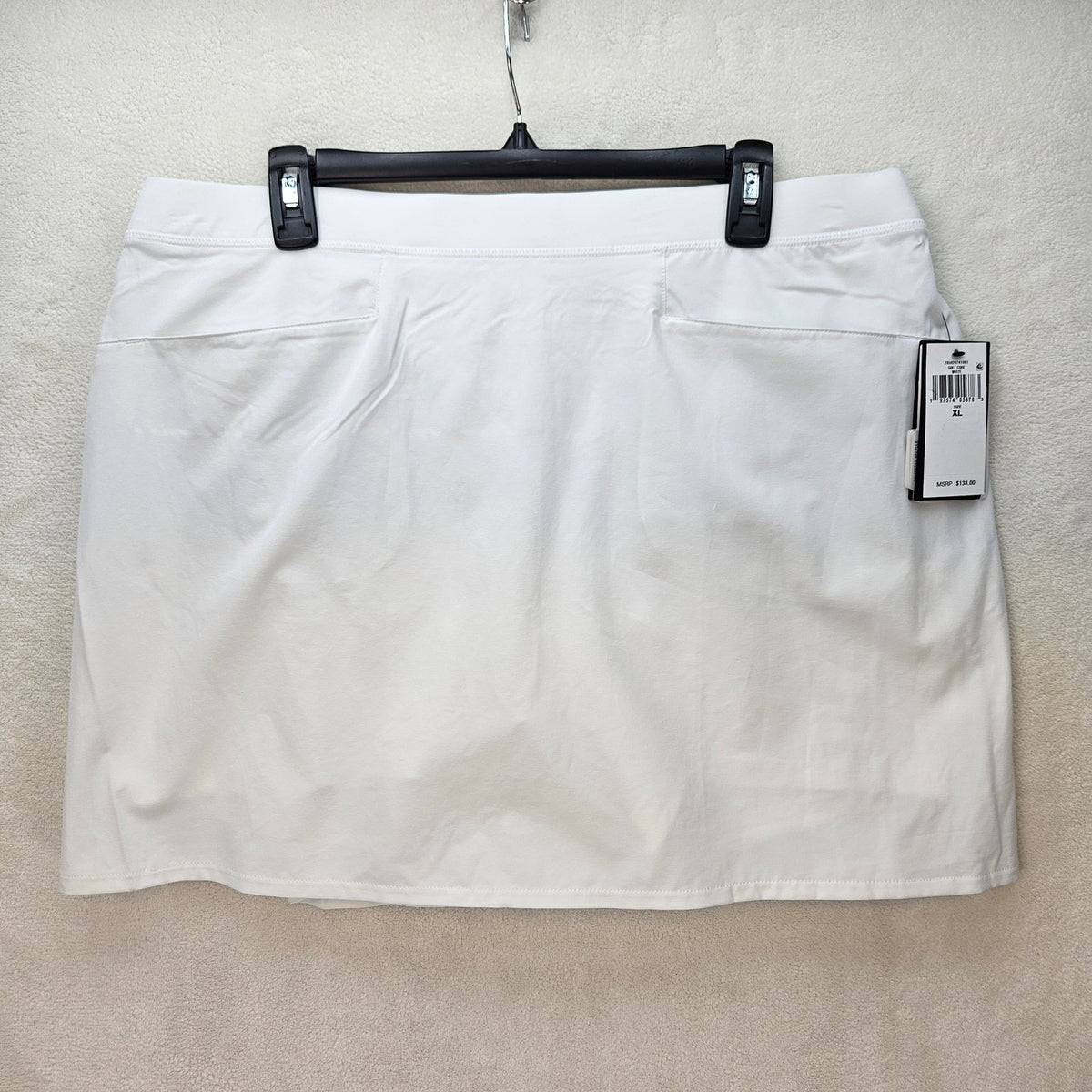 RLX RALPH LAUREN WOMEN'S XL GOLF SKORT PURE WHITE PERFORMANCE MSRP $138
