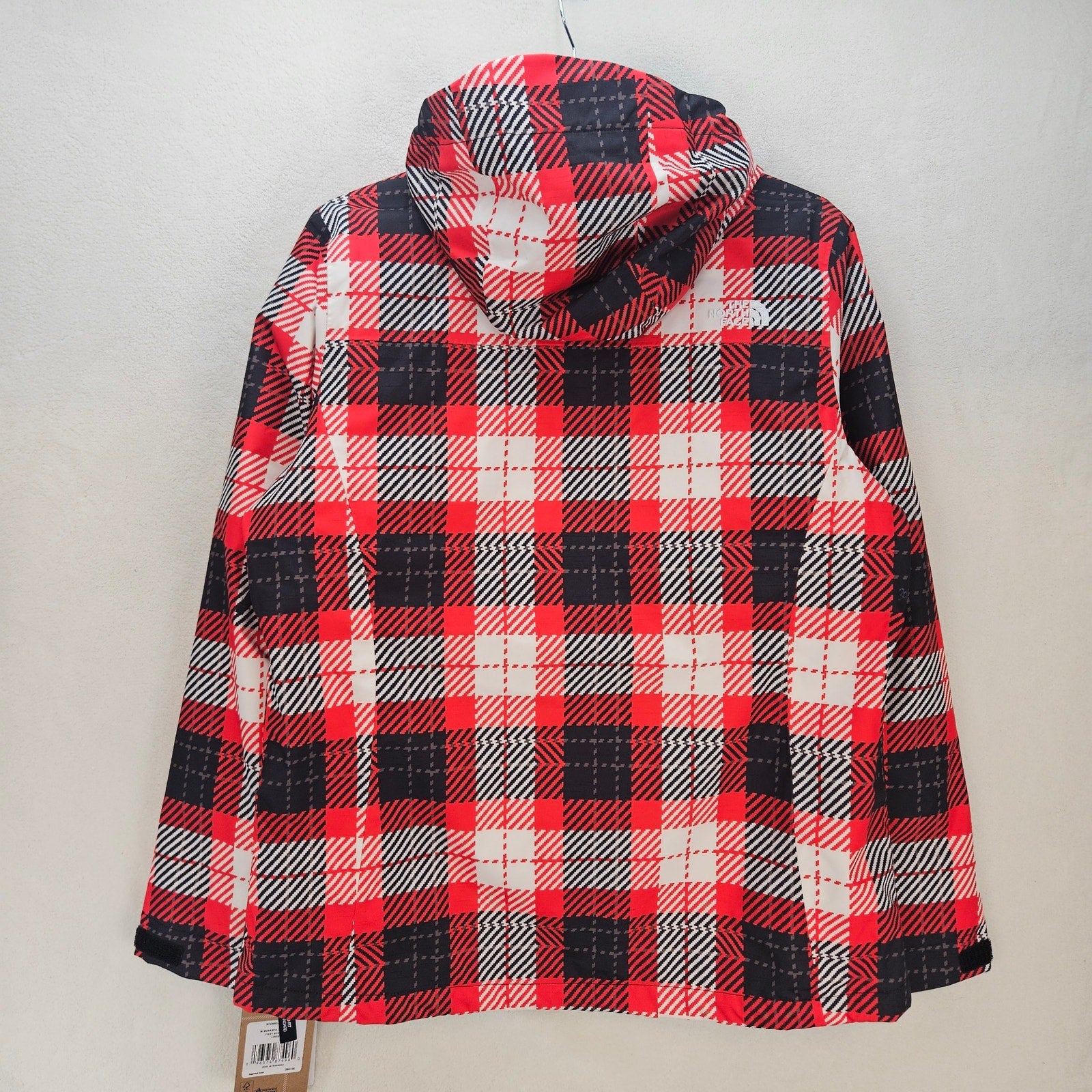 THE NORTH FACE WOMEN L MONARCH TRICLIMATE JACKET 3-IN-1 HOODED JACKET FIERY NWT