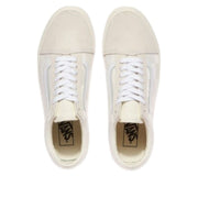 VANS MEN'S 10 OLD SKOOL MONOCHECKERBOARD WHITE NIB LOW TOP SNEAKER