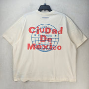 ADIDAS ORIGINAL X BAD BUNNY XLARGE HEAVY OVERSIZED CIUDAD DE MEXICO CREAM KX4478