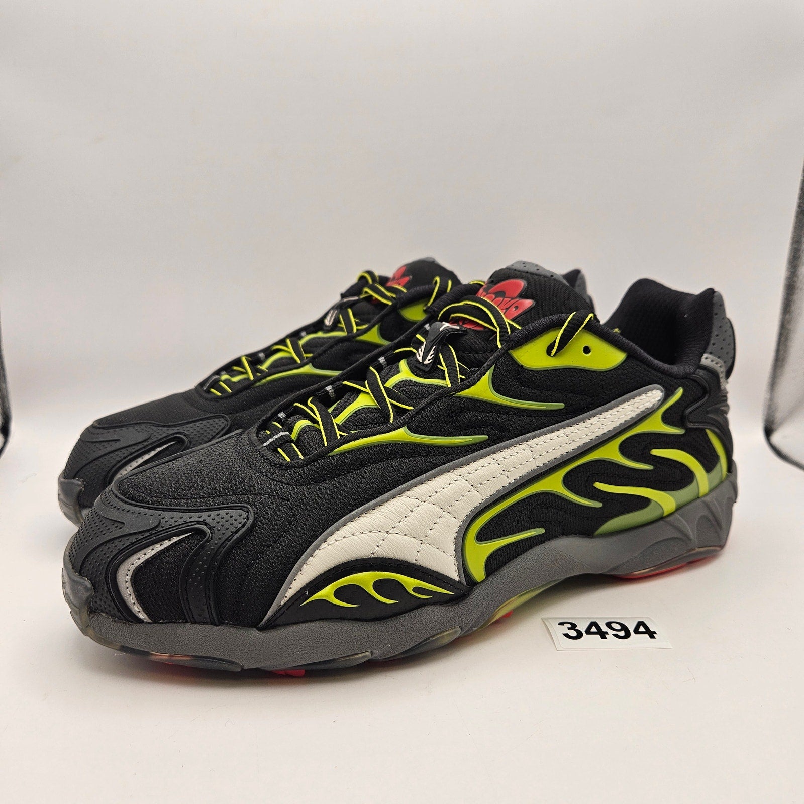 PUMA X A$AP ROCKY MEN'S 9 INHALE DISTRESSED MESH SNEAKER 402459-01 NWOB