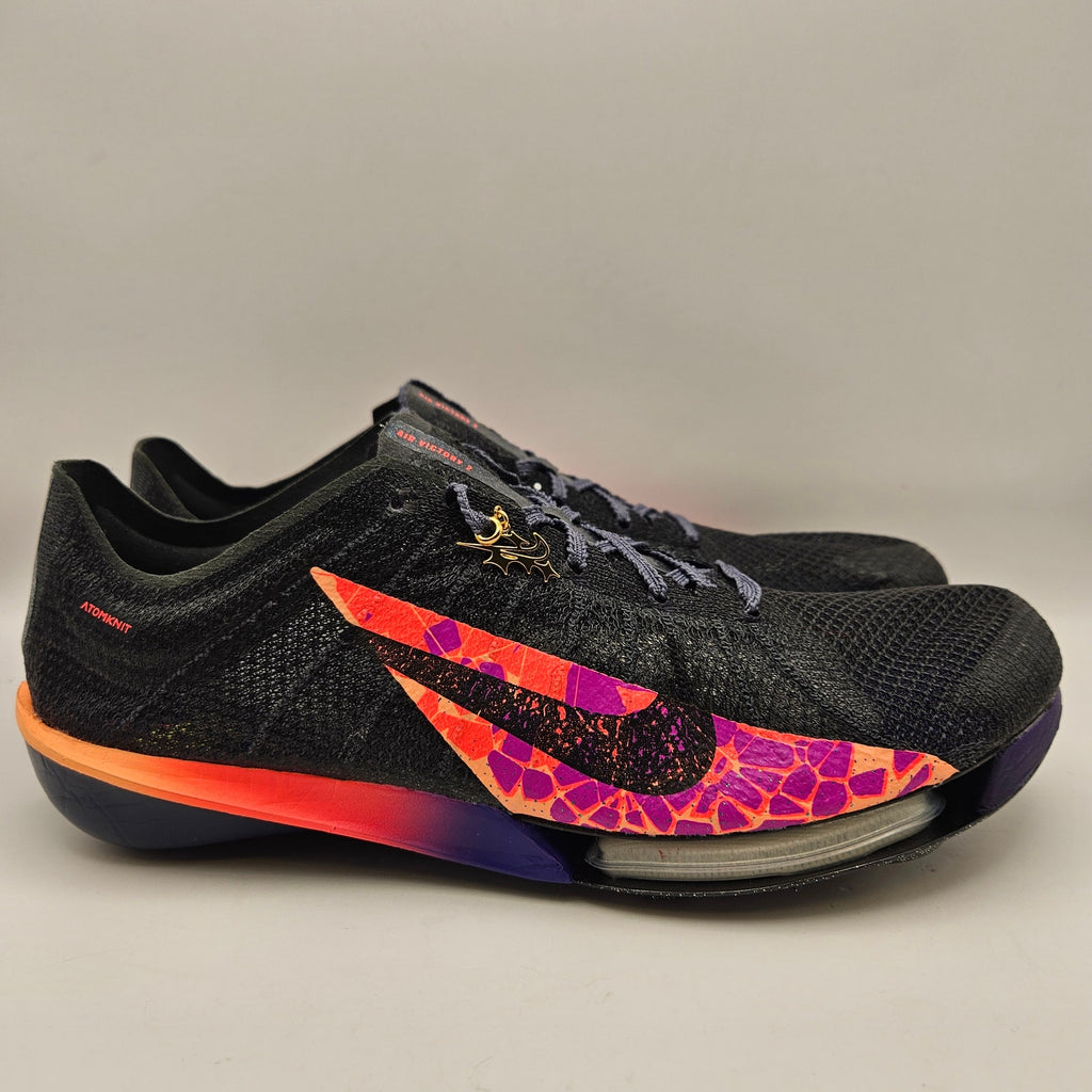 NIKE MEN'S 9 AIR ZOOM VICTORY 2 GLAM TRACK & FIELD SPIKES NWOB NO ACCESSORIES