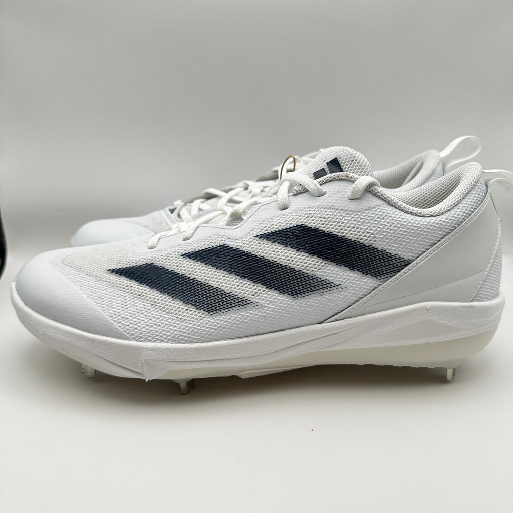 Adidas Womens Size 11 Softball Shoes Adizero Instinct IH3468 White/Blue