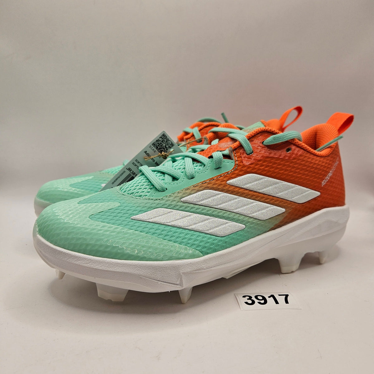 ADIDAS WOMEN'S 7 ADIZERO INSTICT CANDY 2.0 TPU CLEATS JR3813 BASEBALL NWOB