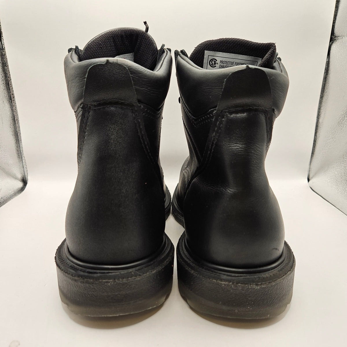 RED WING MEN'S 10 EE WIDE BLACK 3507 SUPERSOLE BOOTS STEEL TOE MADE IN USA SAFETY