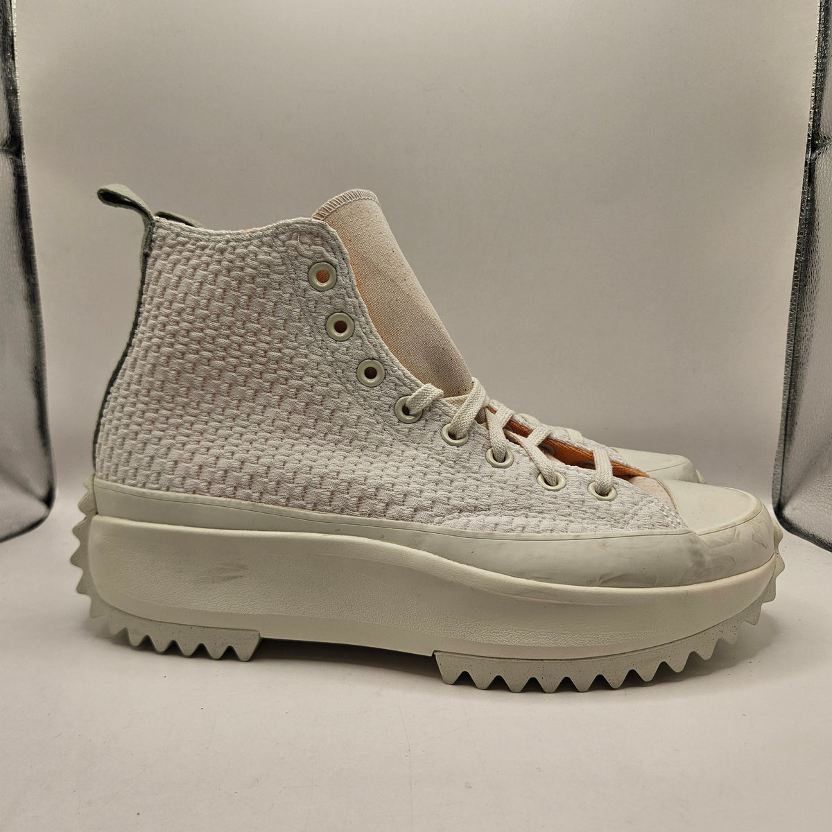 CONVERSE WOMEN'S 10.5 RUN STAR HIKE PEACH DREAM ORANGE HAVEN EGRET A03838C NWOB