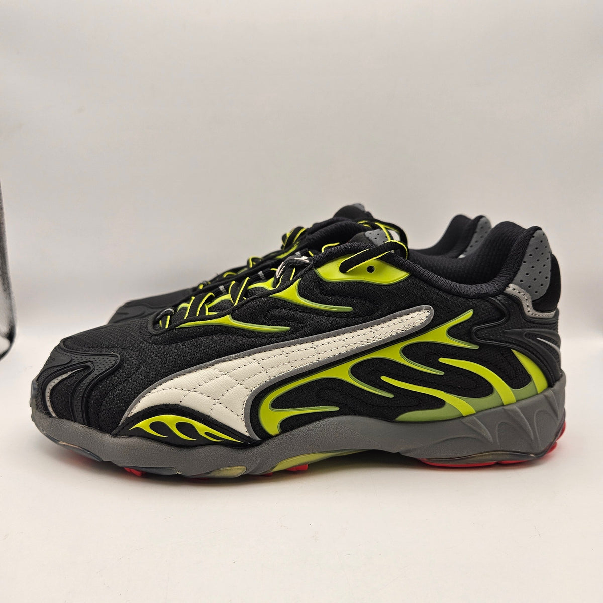 PUMA X A$AP ROCKY MEN'S 7.5 INHALE DISTRESSED MESH SNEAKER 402459-01 NWOB