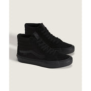VANS MEN'S 11 SK8-HI TRIPLE BLACK SUEDE HI TOP SNEAKER VN000D5IBKA NIB
