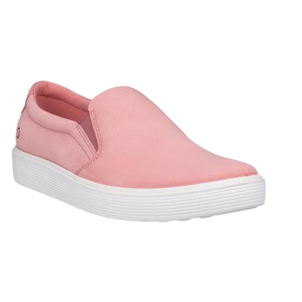 ECCO WOMEN'S 40 SOFT 60 PINK WHITE SLIP ON NIB 21925302363 NO LID