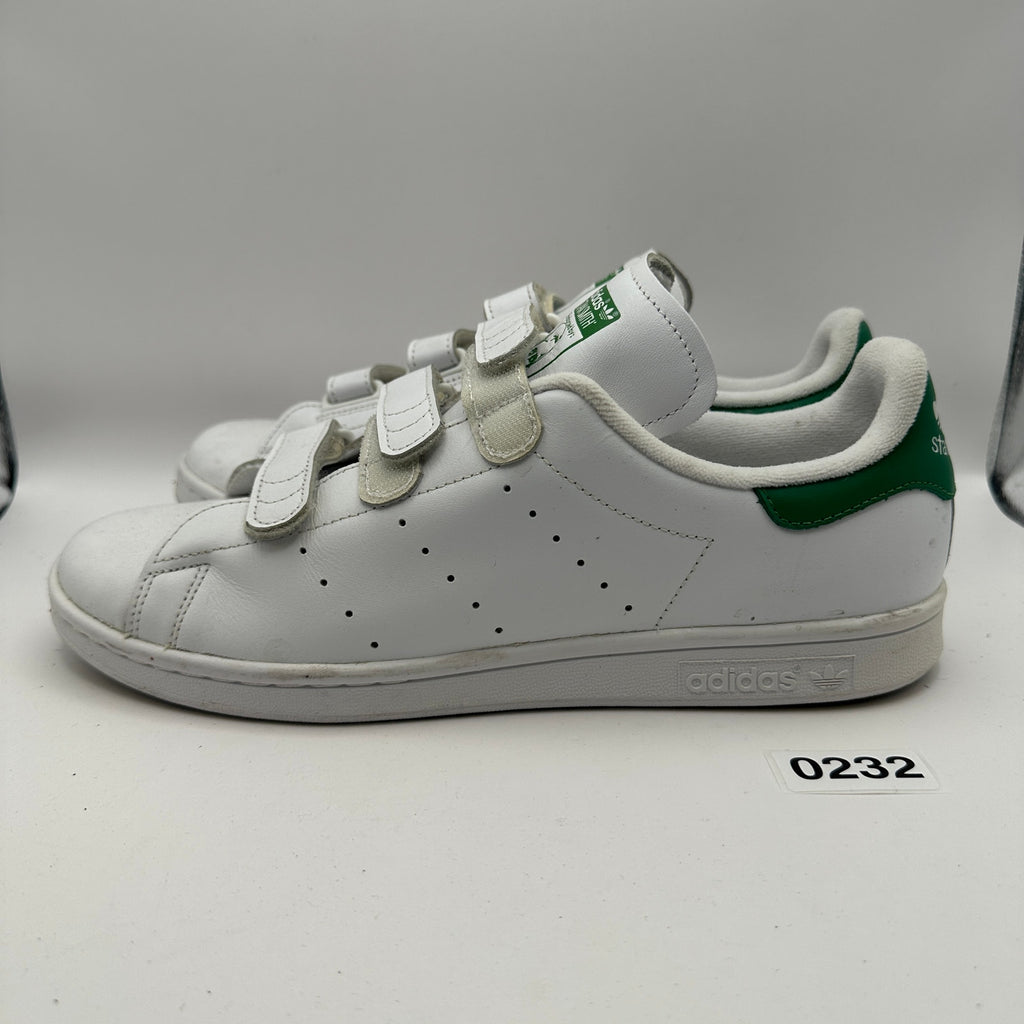 ADIDAS Stan Smith CF Men's 10 White/Green S75187