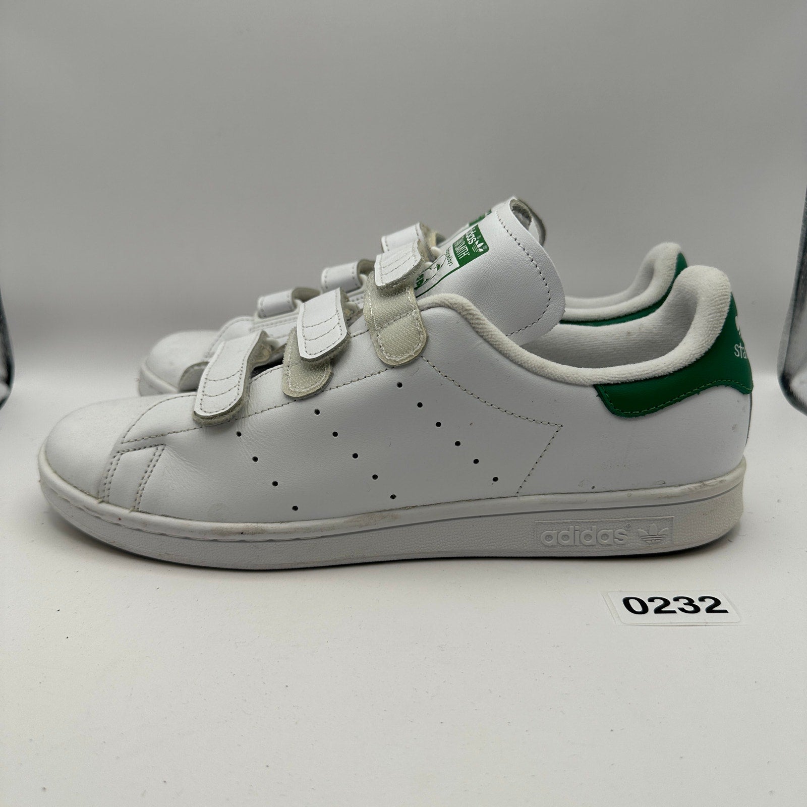 ADIDAS Stan Smith CF Men's 10 White/Green S75187
