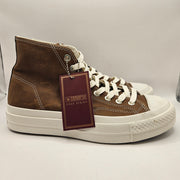 CONVERSE MEN'S 9 FIRST STRING BROWN VIBRAM ALL LEATHER CHUCK TAYLOR A17915C