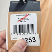 THE NORTH FACE WOMEN'S XXL HYDRENALINE PANT ORANGE BLACK WHITE NF0A5J6K509