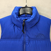 THE NORTH FACE WOMEN'S SMALL 1996 RETRO NUPTSE DTM VEST TNF BLUE 700 FILL DOWN