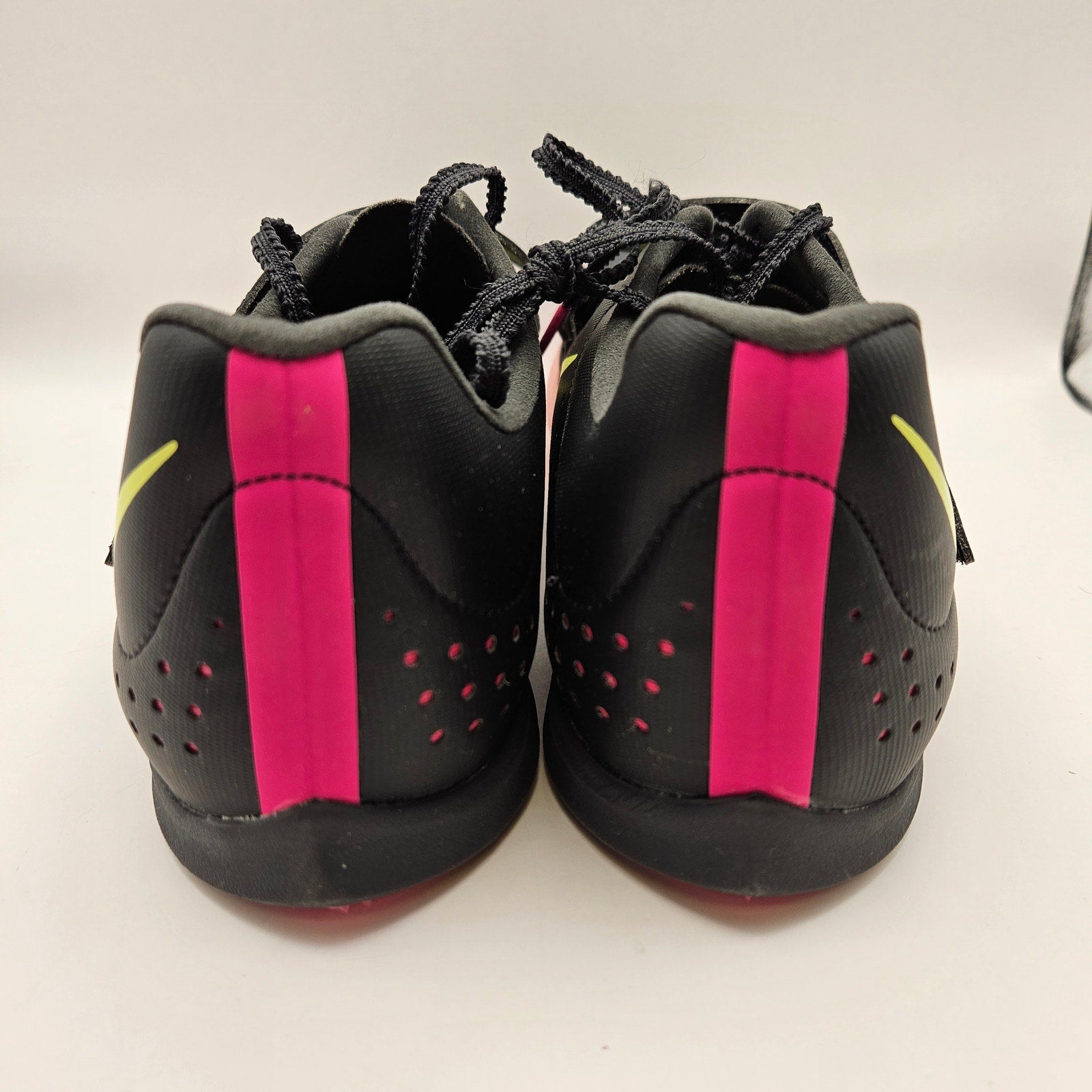 NIKE MENS 13 ZOOM ROTATIONAL 6 TRACK FIELD THROW SHOES BLK VOLT PINK CT0079-001