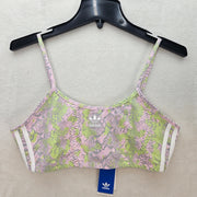 ADIDAS ORIGINALS WOMEN'S LARGE SNAKE PRINT BRA NWT HT5961