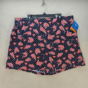 COLUMBIA PFG MEN'S XL AMERICANO FLAG PATRIOTIC BEACH SHORT CLEARWATER SHORES NWT