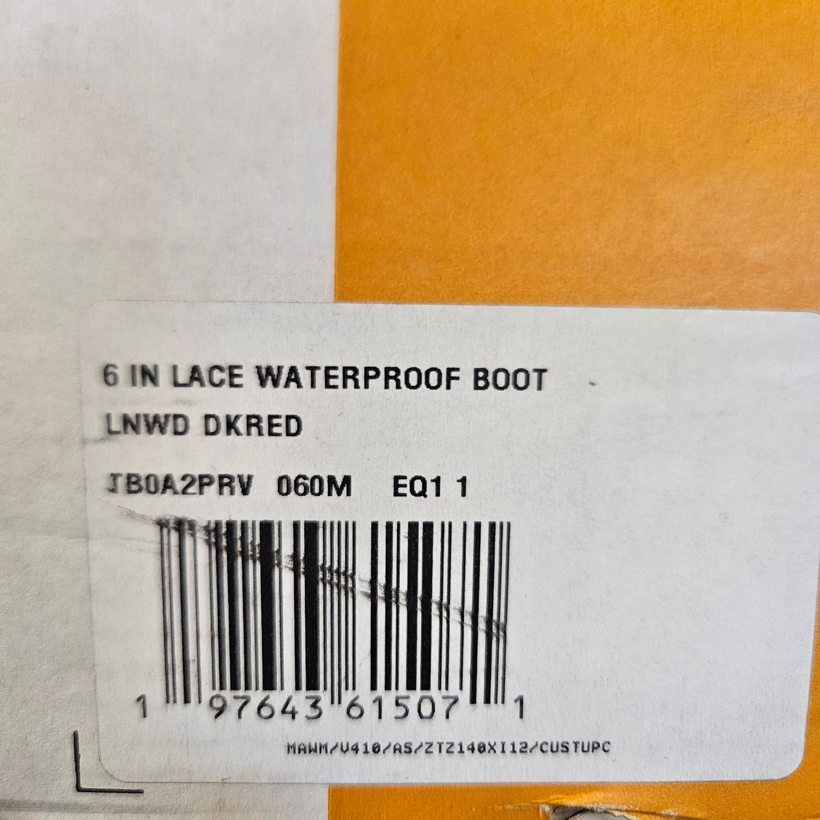 TIMBERLAND WOMEN'S 6 LINDEN WOODS 6-INCH WP BOOT DK RED NUBUCK NIB