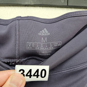 LOT OF 2 ADIDAS WOMEN'S MEDIUM ATHLETIC LEGGINGS CAPRI TIGHT