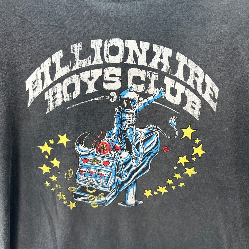 BILLIONAIRE BOYS CLUB Vintage Size XXL T shirt Slot Bull Astronaut Gray