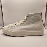 CONVERSE MEN'S 11 FIRST STRING CHUCK TAYLOR PREMIUM LEATHER WHITE HI A14281