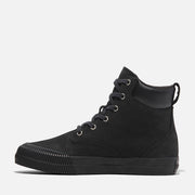 TIMBERLAND WOMEN'S 6 SKYLA BAY 2.0 HI TOP LACE SNEAKER BLACK NUBUCK NIB