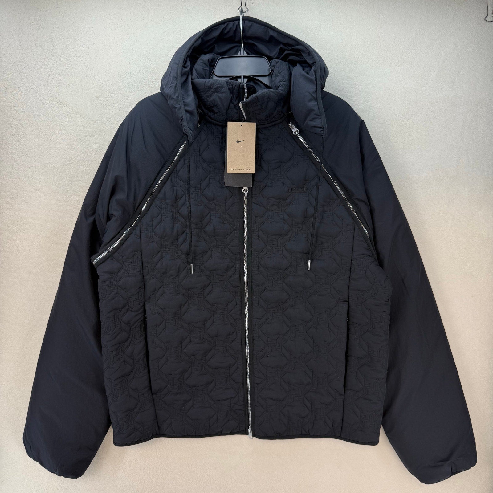 NIKE x LEBRON M-TALL THERMA-FIT ADV INSULATED BASKETBALL JACKET BLACK