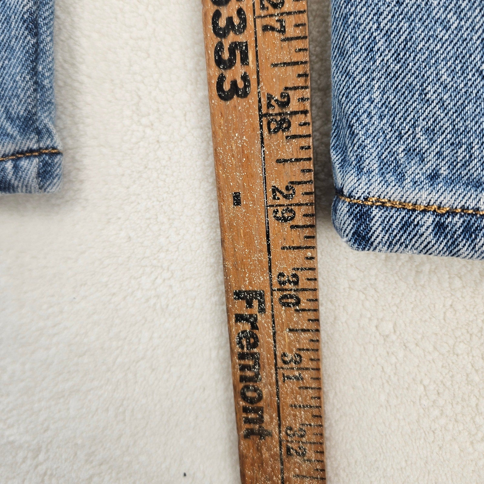 LEVI'S 501 X BEYONCE CURVE JEANS 25X30 WESTERN CRYSTAL NWT $150