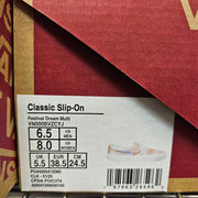 VANS WOMEN'S 8 SLIP ON FESTIVAL DREAM MULTI NIB VN000BVZCYJ